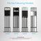 Four Brio Water Cooler Bases—300, 400, 500, and 700 Series—are shown side by side under "Fits the Following Models," with additional compatible base model numbers listed below.