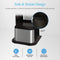 The Brio Water Cooler Base for the 430 Series features a wide black and silver anti-tip base, slip-resistant grip feet, and front and rear brackets for stability. Inset shows bracket detail. Text highlights its safe, stable design.