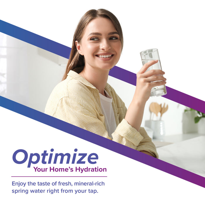 Brio Alkafuse In-Line Alkaline Filter, 8,000 L, 1/4" Quick Connect