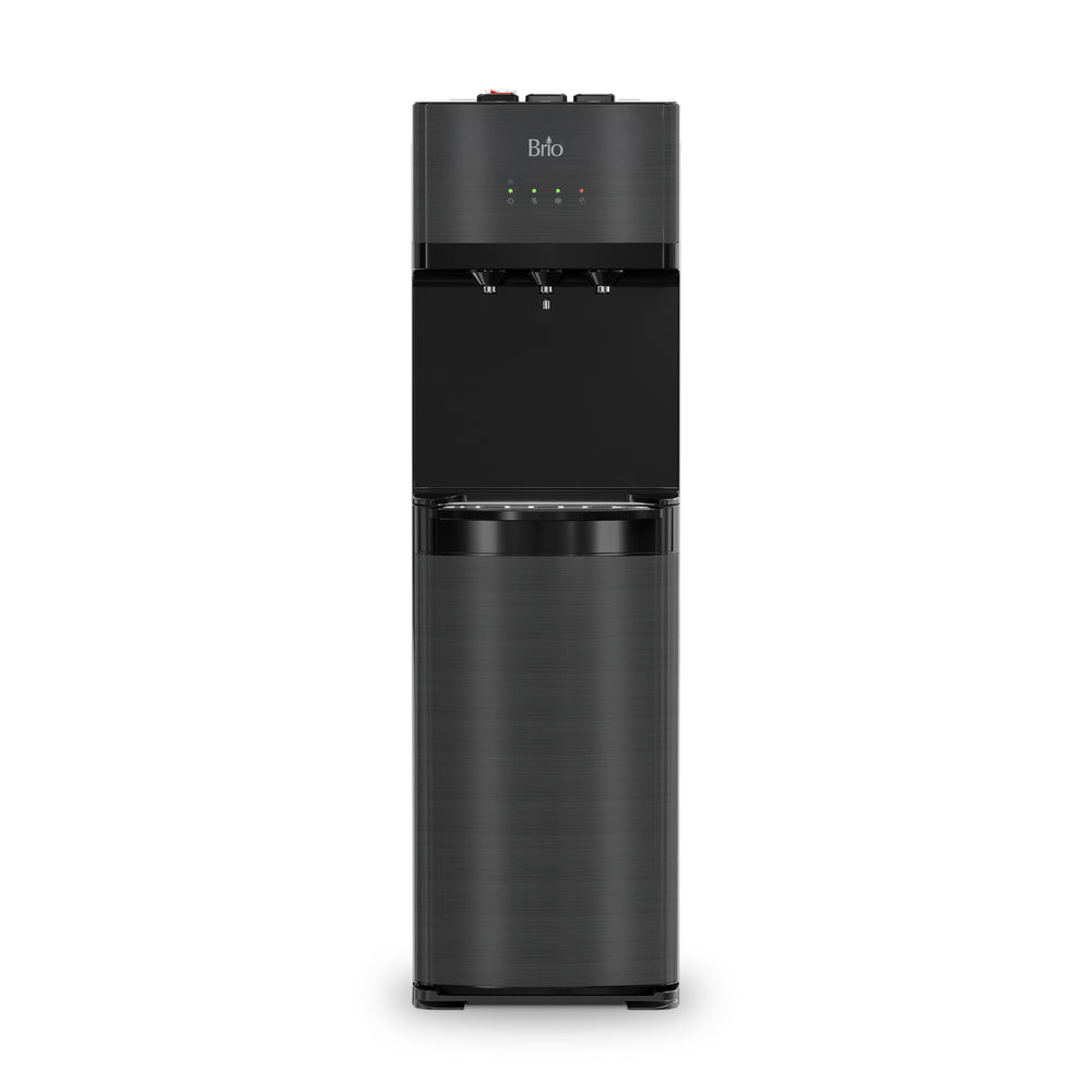 Brio 500 Series Self-Cleaning Black Stainless Bottom Load Water Cooler