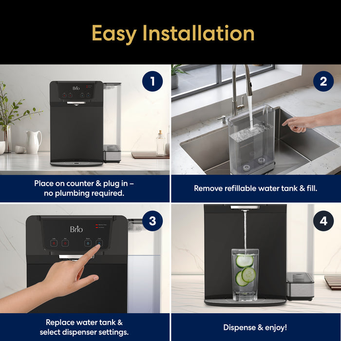 Brio 630 Countertop Reverse Osmosis Water Dispenser