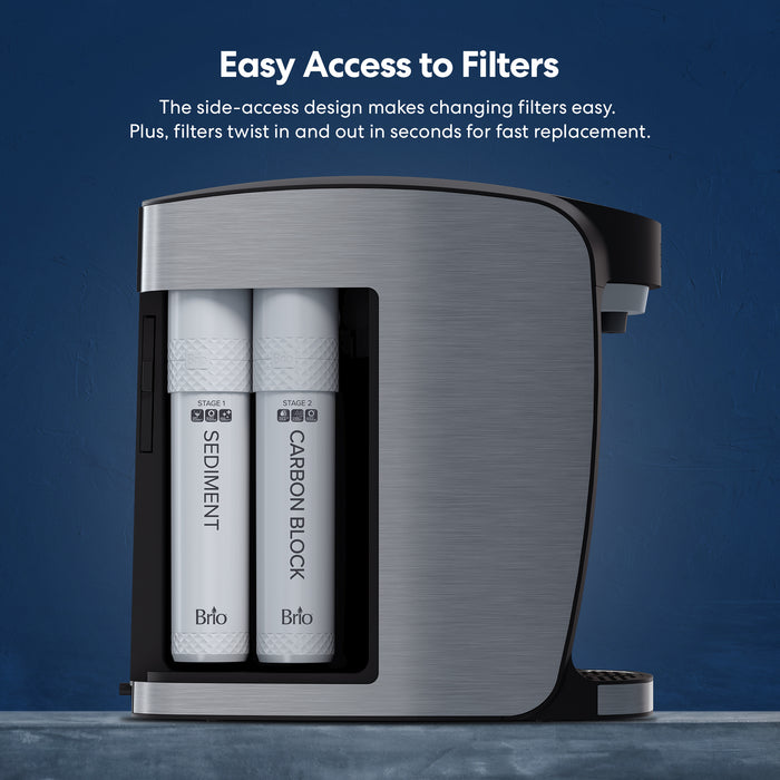 Brio 800 Series 2-Stage Bottleless Countertop Water Cooler