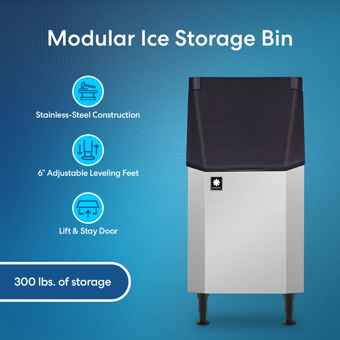 Monarch 308 Lb Modular Ice Storage Bin