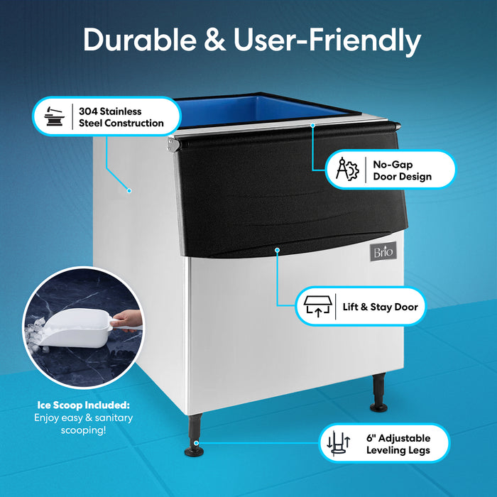 Monarch 775 Lb Modular Ice Storage Bin