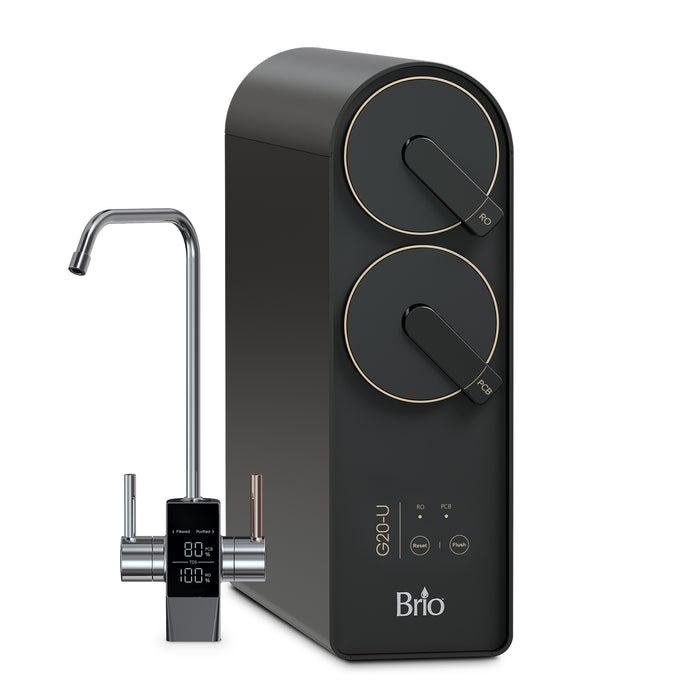 Brio G20-U RO Undersink Filtration System – Black