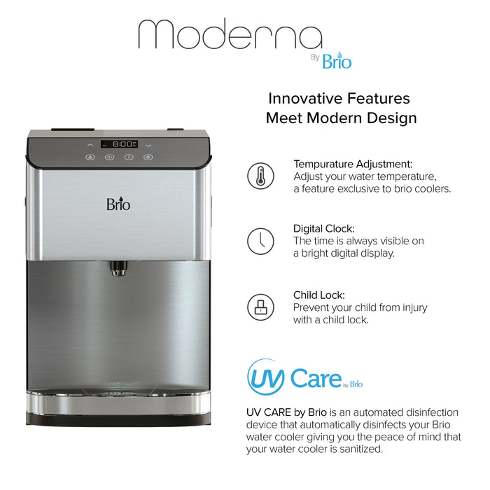 Brio Moderna 3-Stage Countertop Water Cooler