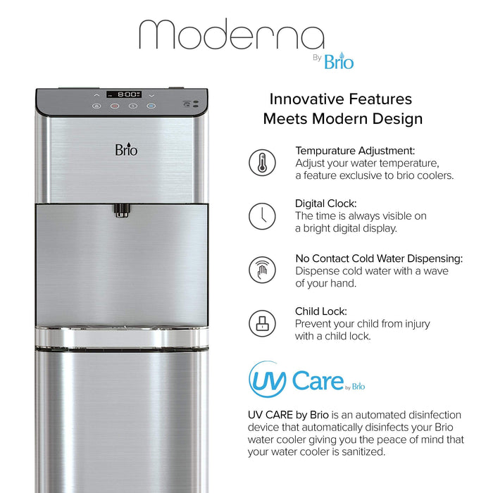 Moderna Touch-Less 3-Stage Bottle-Less Water Cooler