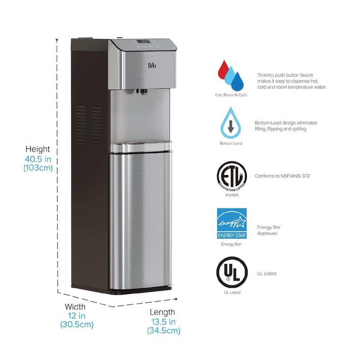 Moderna Self-Cleaning Bottom Load Water Cooler - water cooler