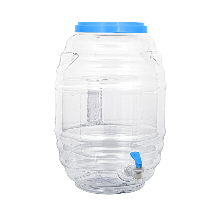 5 Gallon BPA Free Reusable Plastic Beverage Jar with Handle & Cap