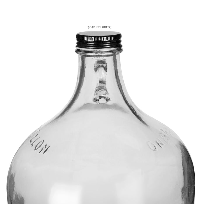 Glass Bottle, Carboy Bottle, with Screw Cap, GEO