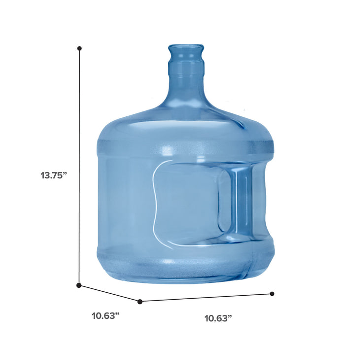 3 Gallon BPA Free Plastic Water Bottle with Crown Cap