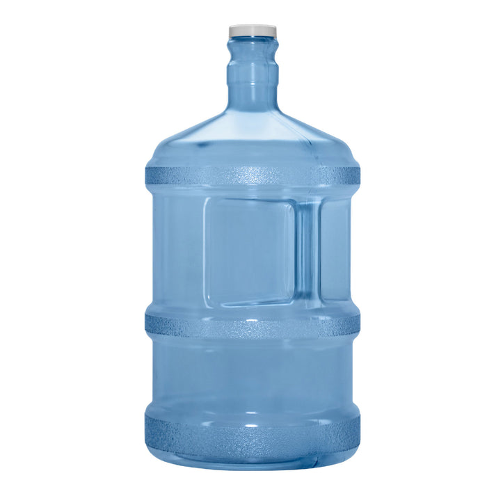 3 Gallon BPA Free Reusable Plastic Water Bottle with Screw Cap