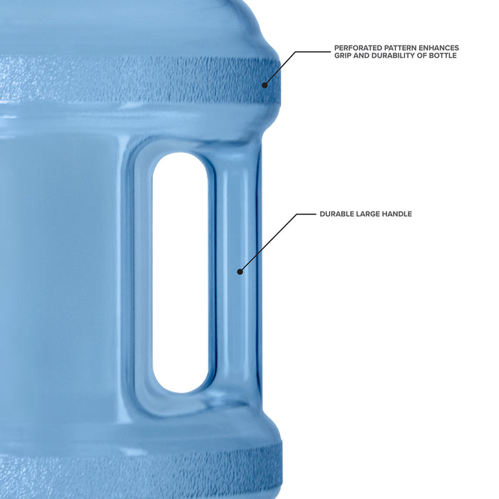 3 Gallon BPA Free Reusable Plastic Water Bottle with Screw Cap and Valve