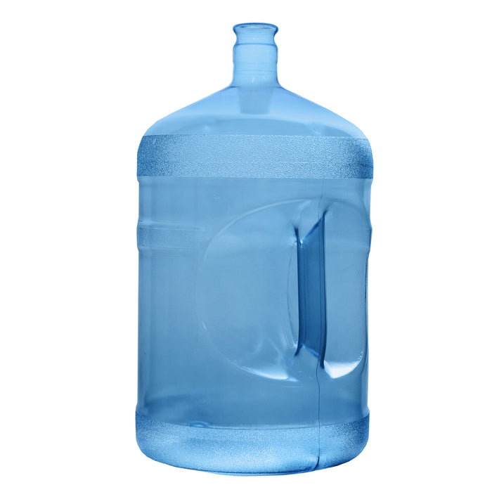 5 Gallon Polycarbonate Plastic Reusable Water Bottle with Crown Cap