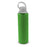 20 Ounce Glass Water Bottle, Sports Bottle, with 40 mm Plastic Cap and Protective Sleeve, GEO