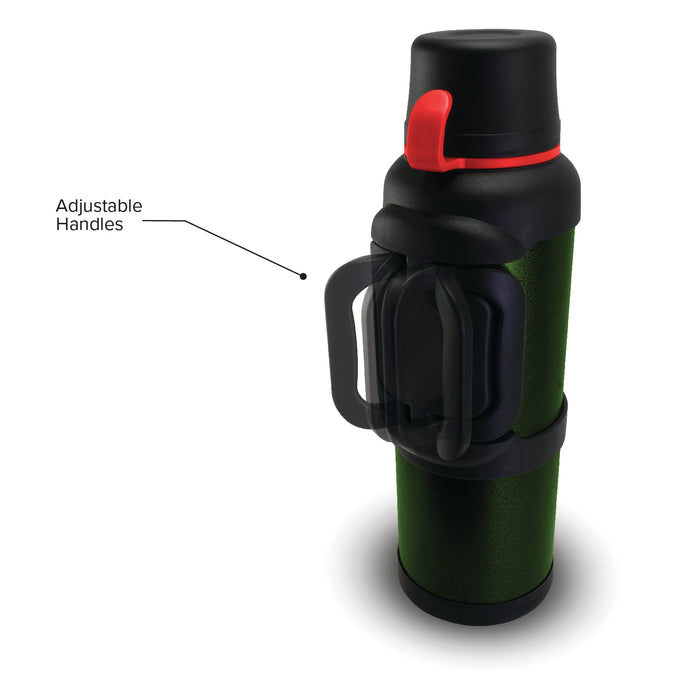 GEO 4 Liter Vacuum Insulated Thermos Flask w/ Portable Cup