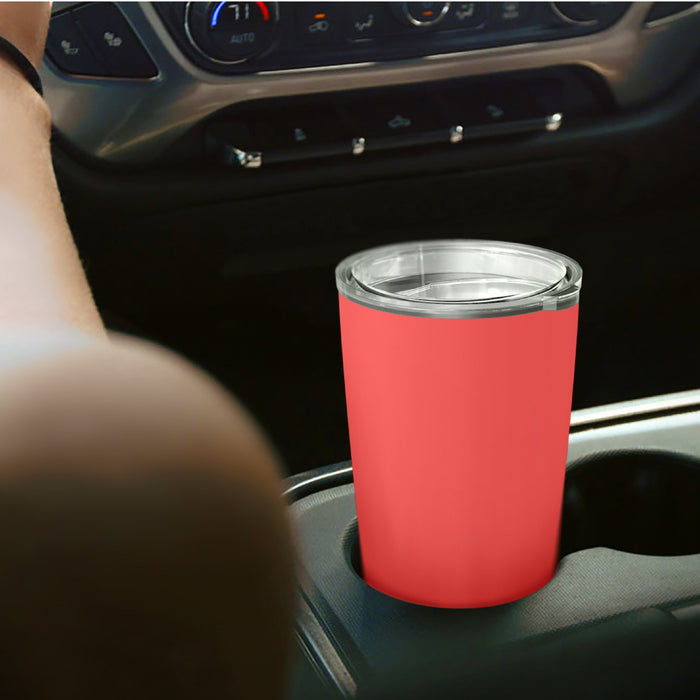 20 Ounce Stainless Steel Tumbler Cup, Double Wall, GEO