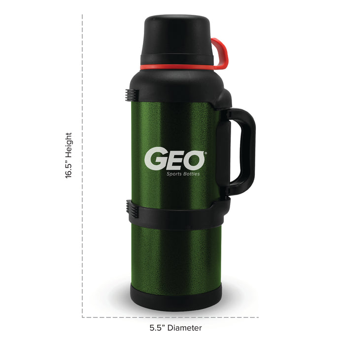 GEO 3.6 Liter Vacuum Insulated Thermos Flask w/ Portable Cup