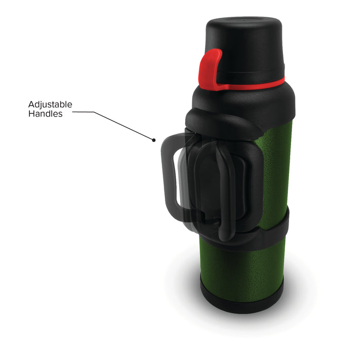 GEO 3.6 Liter Vacuum Insulated Thermos Flask w/ Portable Cup