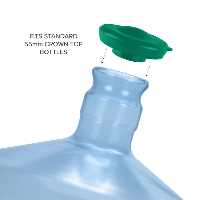 55MM Push Cap (2-Piece) Display Packages