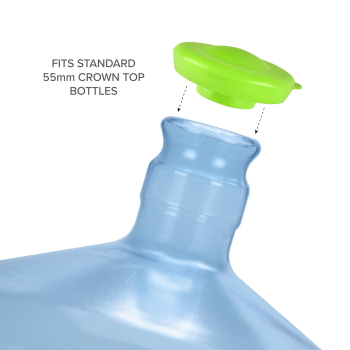 55MM Push Cap (2-Piece) Display Packages