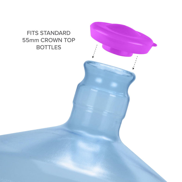 55MM Push Cap (2-Piece) Display Packages