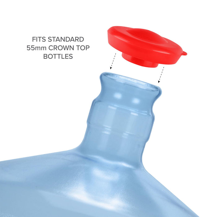 55MM Push Cap (2-Piece) Display Packages