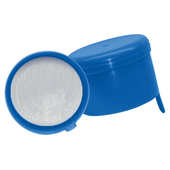 55MM BlackHawk Light Blue Traditional Push Caps w/ Foam Liner; 500 Pcs/Ctn. 18,000 /Plt.