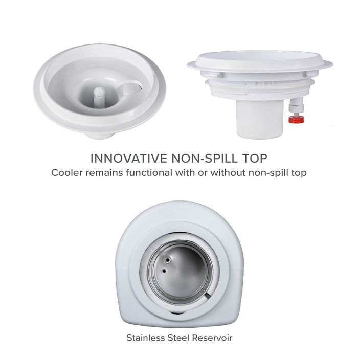 Essential Top-Load Water Cooler, White - water cooler