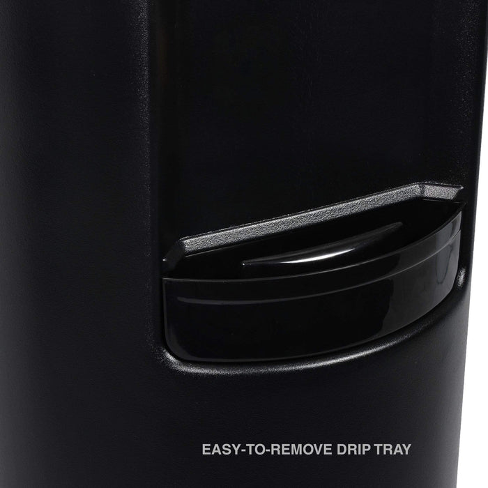 Hot and Cold Water Dispenser Cooler Top Load, Black, Brio Essential - water cooler