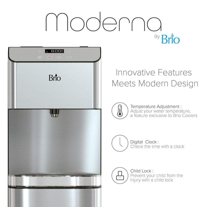 Moderna Self-Cleaning Bottom Load Water Cooler - water cooler