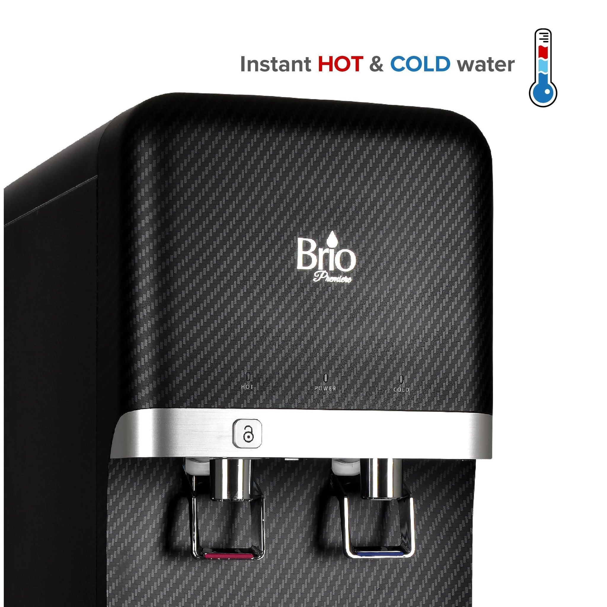 Hot and Cold Filtered Water Dispenser Cooler POU, Brio Premiere - water cooler