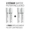 500 Series 2-stage UV Self-Cleaning Countertop Water Cooler - water cooler