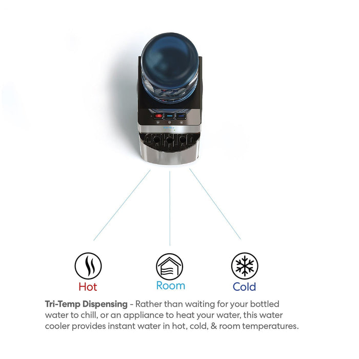 500 Series Tri-Temp Top-Load Water Cooler - water cooler