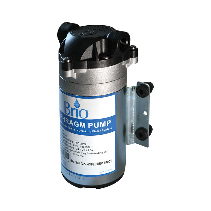 Brio Signature Diaphragm Booster Pump for RO Filter Systems