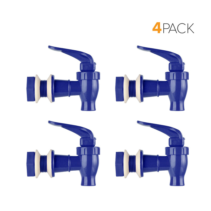 Standard Replacement Valve Display Packages (4-Piece) for Crocks and Water Bottle Dispensers