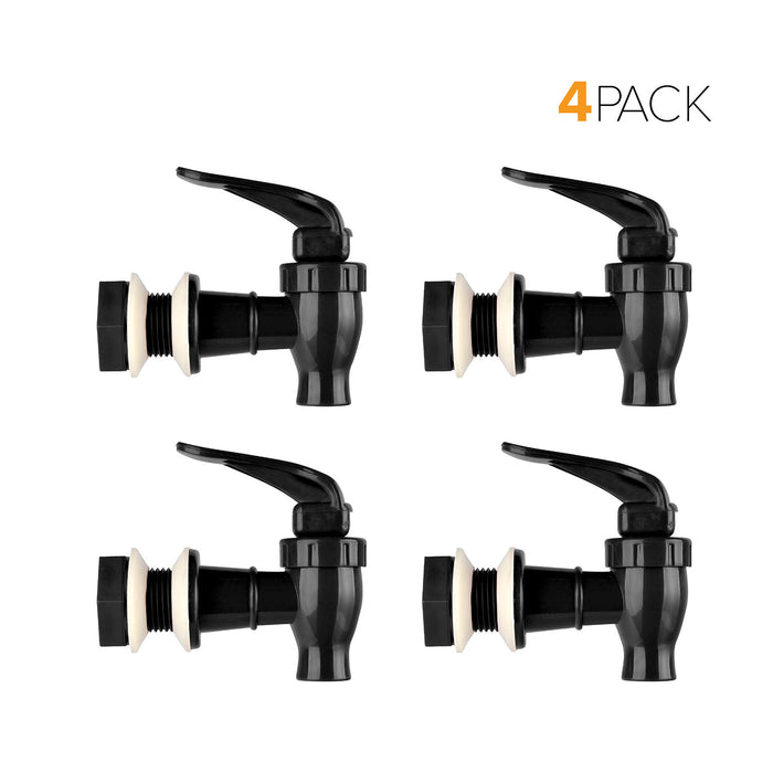 Standard Replacement Valve Display Packages (4-Piece) for Crocks and Water Bottle Dispensers