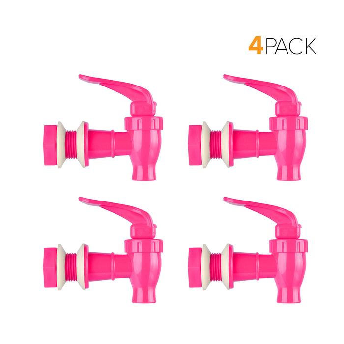 Standard Replacement Valve Display Packages (4-Piece) for Crocks and Water Bottle Dispensers