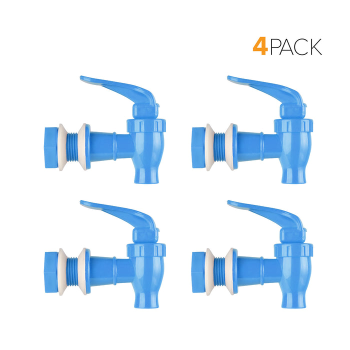 Standard Replacement Valve Display Packages (4-Piece) for Crocks and Water Bottle Dispensers