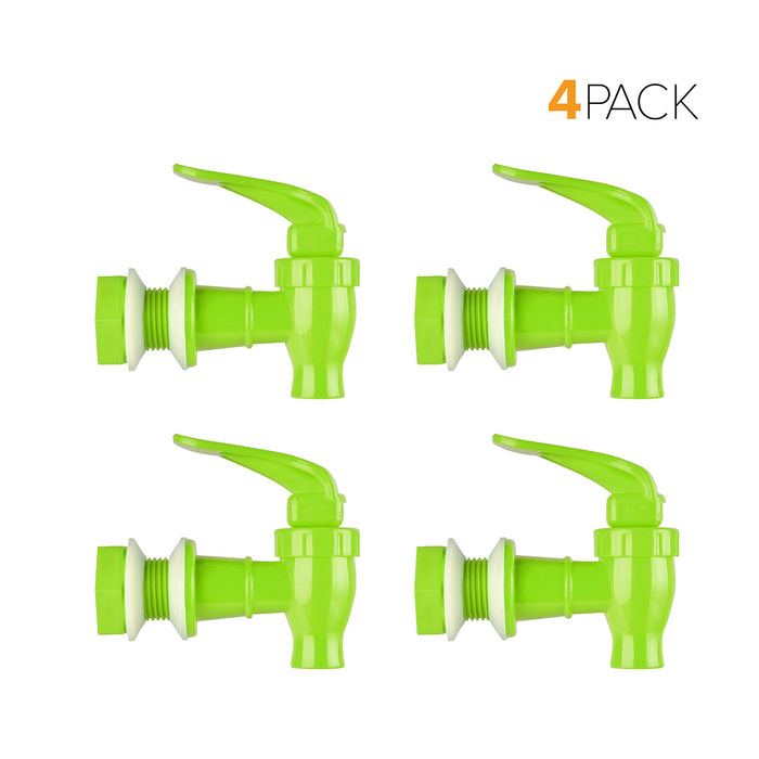 Standard Replacement Valve Display Packages (4-Piece) for Crocks and Water Bottle Dispensers