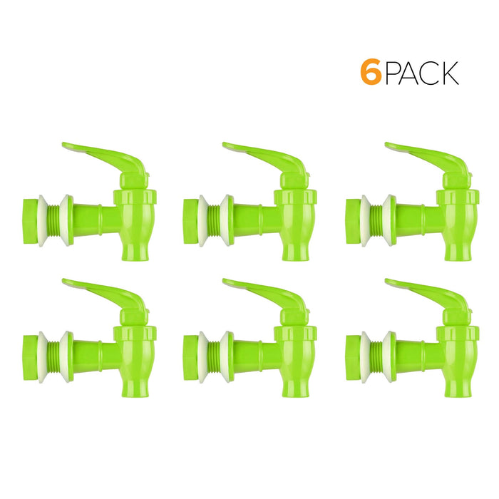 Standard Replacement Valve Display Packages (6-Piece) for Crocks and Water Bottle Dispensers