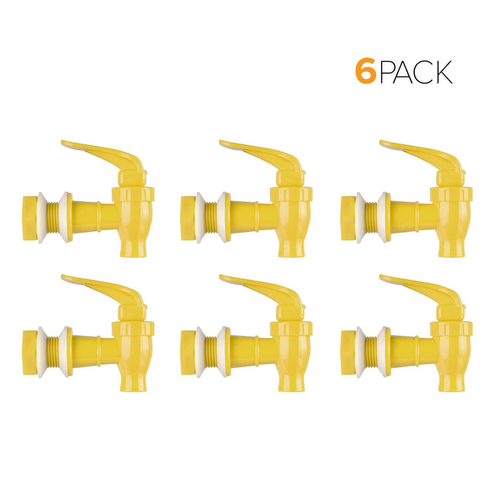 Standard Replacement Valve Display Packages (6-Piece) for Crocks and Water Bottle Dispensers