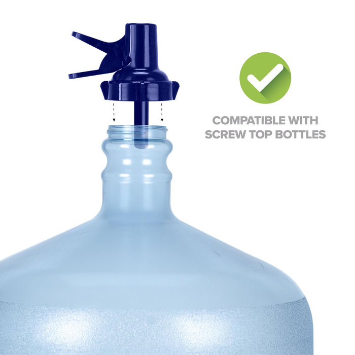 48MM White Screw Top Valve Display Package