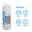 Post Carbon, 6 Inch U-Type Inline Replacement Water Filter