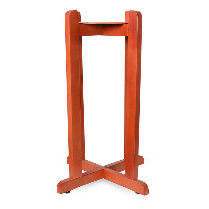 27-Inch Natural Wood Stand for Crocks & Water Bottles