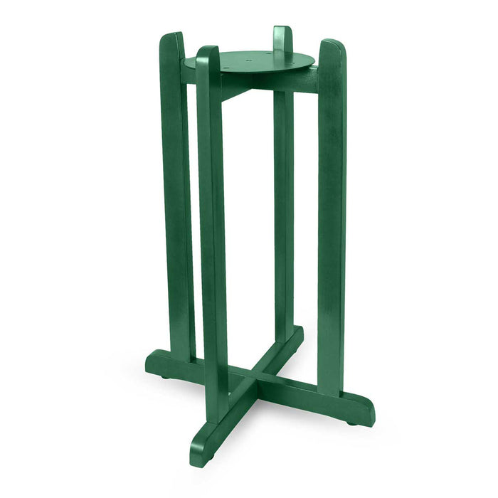 27-Inch Natural Wood Stand for Crocks & Water Bottles