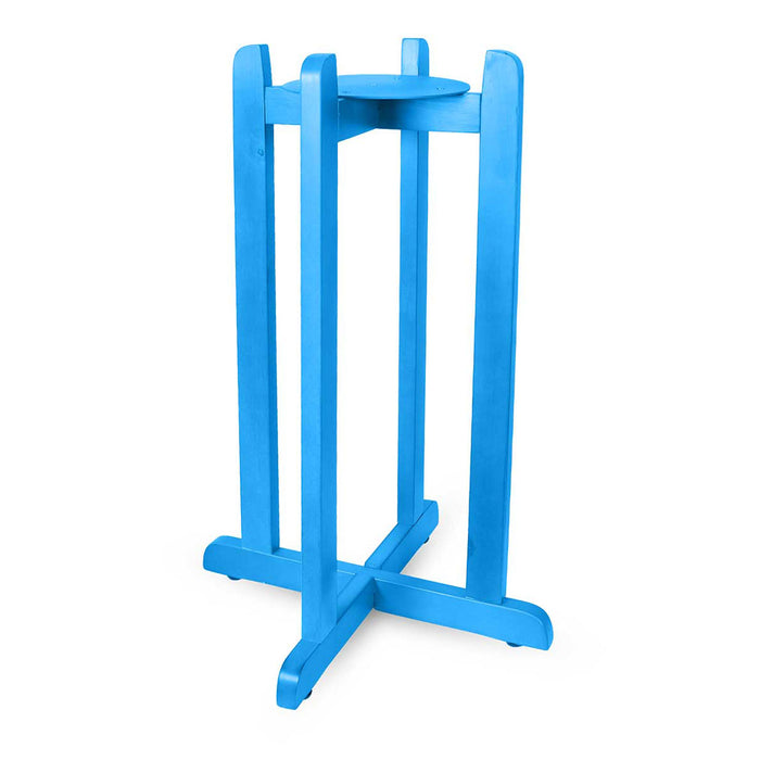 27-Inch Natural Wood Stand for Crocks & Water Bottles