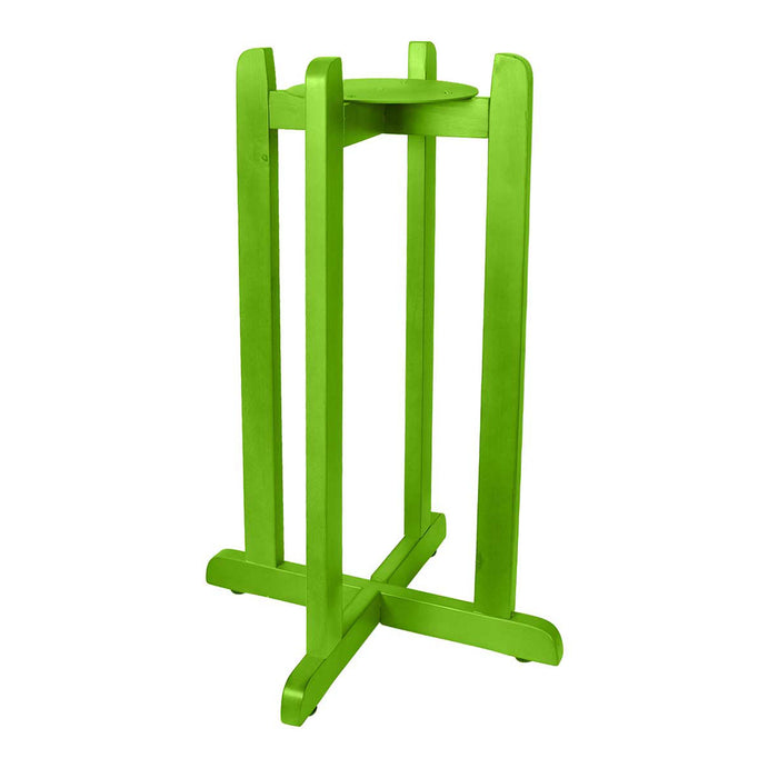 27-Inch Natural Wood Stand for Crocks & Water Bottles