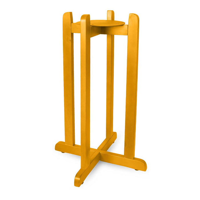 27-Inch Natural Wood Stand for Crocks & Water Bottles