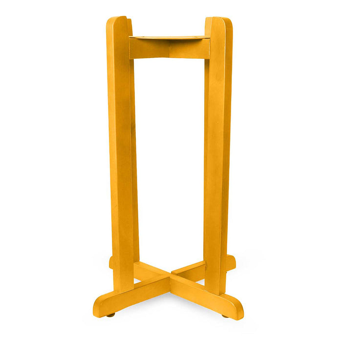 27-Inch Natural Wood Stand for Crocks & Water Bottles